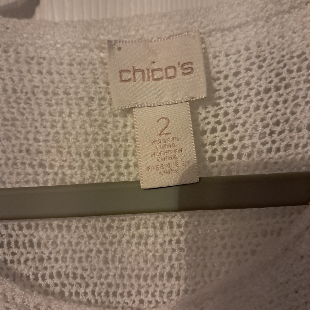 Chicos Vertical Stitch Vanessa Pullover - Picture 5 of 9